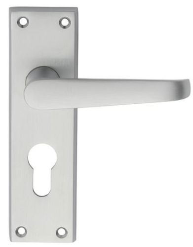 Carlisle Brass M30YSC Victorian Lever On Backplate – Lock Euro Profile 47.5mm C/C Satin Chrome