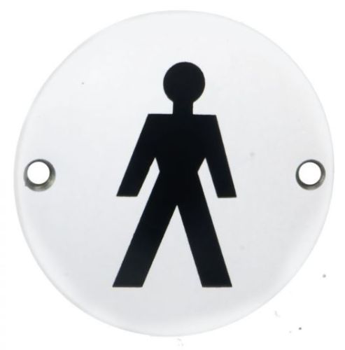 SEX4011SAA – Carlisle Brass Male Symbol 76mm Aluminium