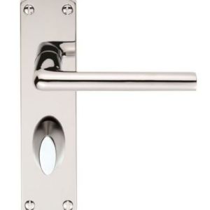 SZC013CP Serozzetta Uno Lever On Backplate – Bathroom 57mm C/C Polished Chrome