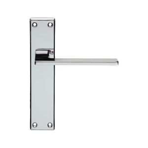 SZM035CP Serozzetta Zone Lever On Backplate – Latch Polished Chrome