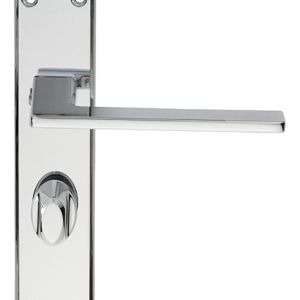 SZM036CP Serozzetta Zone Lever On Backplate – Bathroom 57mm C/C Polished Chrome