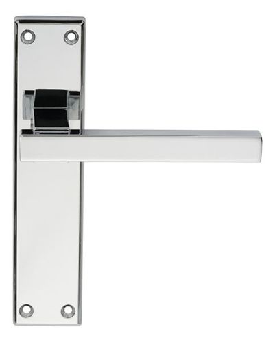 SZM242CP Serozzetta Stratus Lever On Backplate – Latch Polished Chrome