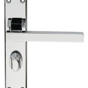 SZM243CP Serozzetta Stratus Lever On Backplate – Bathroom 57mm C/C Polished Chrome