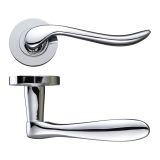 Tivoli Polished Chrome Door Handles (sold in pairs)