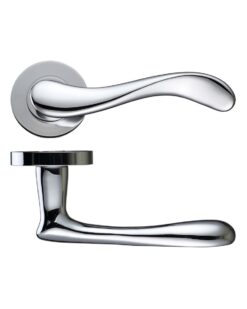 Imola Polished Chrome Door Handles (sold in pairs)