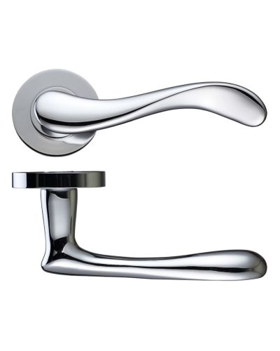 Imola Polished Chrome Door Handles (sold in pairs)