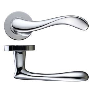 Imola Polished Chrome Door Handles (sold in pairs)