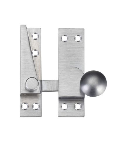 Quadrant Arm Sash Fastener, Satin Chrome