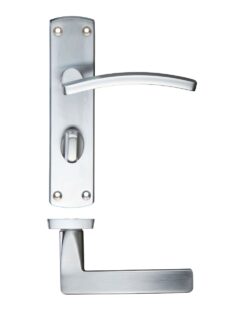 Toledo Lever Bathroom (57MM c/c) On Backplate 170mm x 40mm