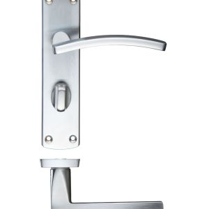 Toledo Lever Bathroom (57MM c/c) On Backplate 170mm x 40mm