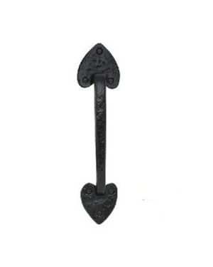 Door Pull Handle – 200mm – Black Antique Cast Iron