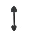 Door Pull Handle – 200mm – Black Antique Cast Iron