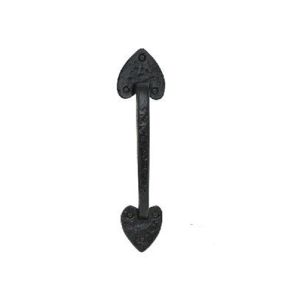 Door Pull Handle – 200mm – Black Antique Cast Iron