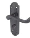 Turnberry Door Handle – 100x75mm – Black Antique Finish