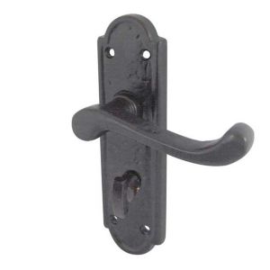 Turnberry Door Handle – 100x75mm – Black Antique Finish