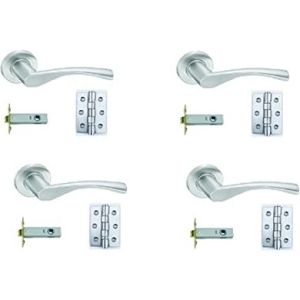 Internal Door Handle (Door Kit) – 130x73mm –  Satin Stainless Steel