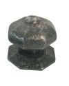 Oct Centre Door Knob – 63mm – Black Antique Finish