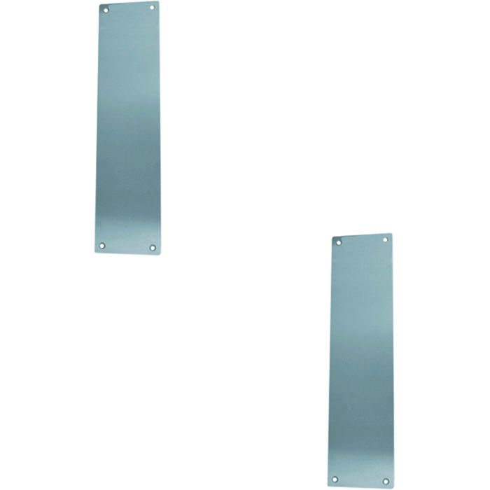 Door Finger Plates – Push & Pull – 300x75mm – Polished Stainless Steel