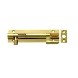 Necked Barrel Bolt - 150x38mm - Polished Brass Finish