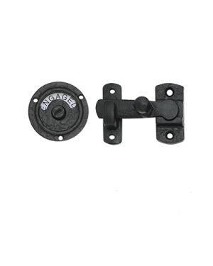 Bathroom Indicator Bolt – 70mm – Black Antique Finish