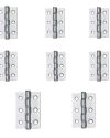 Ball Bearing Hinges -72x50x2 – Polished Chrome Finish