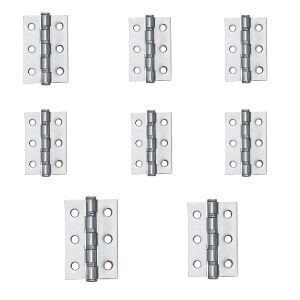 Ball Bearing Hinges -72x50x2 – Polished Chrome Finish