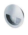 Round Flush Pull Handle – 90mm – Satin Stainless Steel