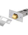 Tubular Latch – 75mm – Nickel Plated Finish
