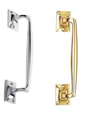 Cranked Pull Hand for Doors in Multiple Finish – 300mm