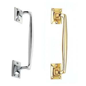 Cranked Pull Hand for Doors in Multiple Finish – 300mm