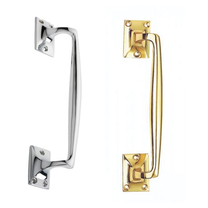 Cranked Pull Hand for Doors in Multiple Finish – 300mm