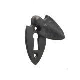 Frelan Hardware Shielded Covered Standard Profile Escutcheon, Black Antique