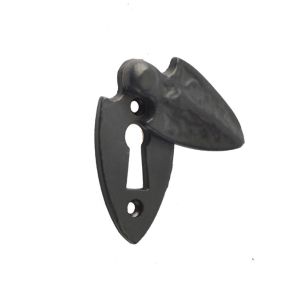 Frelan Hardware Shielded Covered Standard Profile Escutcheon, Black Antique