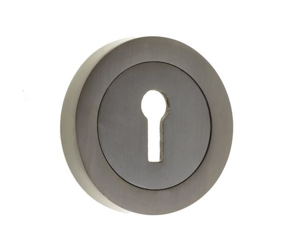 Frelan Hardware Standard Profile Escutcheon, Dark Bronze