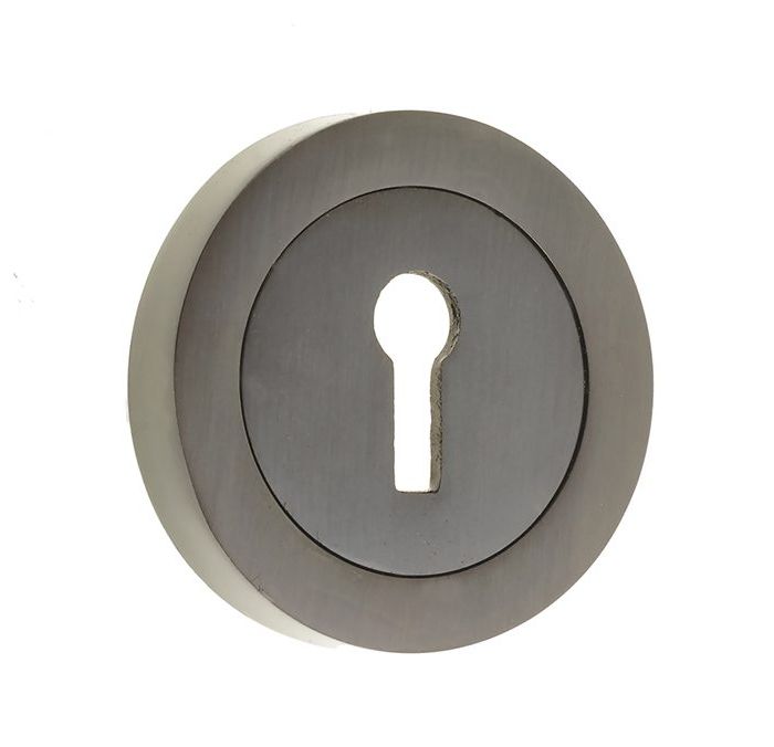 Frelan Hardware Standard Profile Escutcheon, Dark Bronze