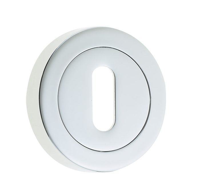 Frelan Hardware Standard Profile Escutcheon – 50mm – Polished Chrome