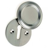 Frelan Hardware Parisian Covered Standard Profile Escutcheon, Satin Nickel