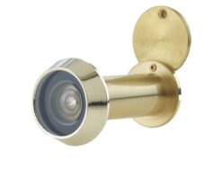 Door Peephole 180 Degree - Polished Brass Finish - Polished Brass