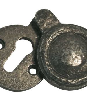 Frelan Hardware Covered Escutcheon, Pewter Finish