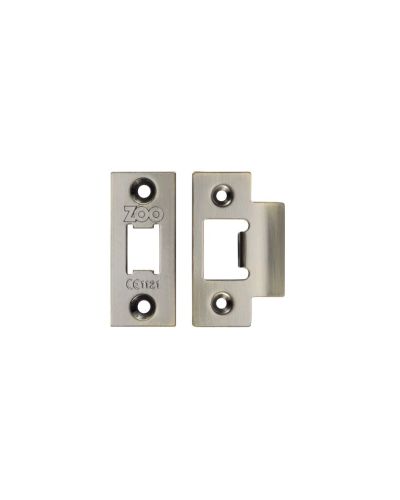 Zoo Hardware Face Plate And Strike Plate Accessory Pack, Florentine Bronze