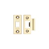 Zoo Hardware Face Plate And Strike Plate Accessory Pack, PVD Stainless Brass