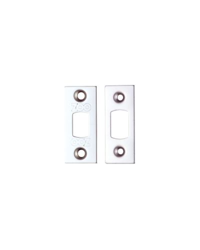 Zoo Hardware Face Plate And Strike Plate Accessory Pack, PVD Nickel