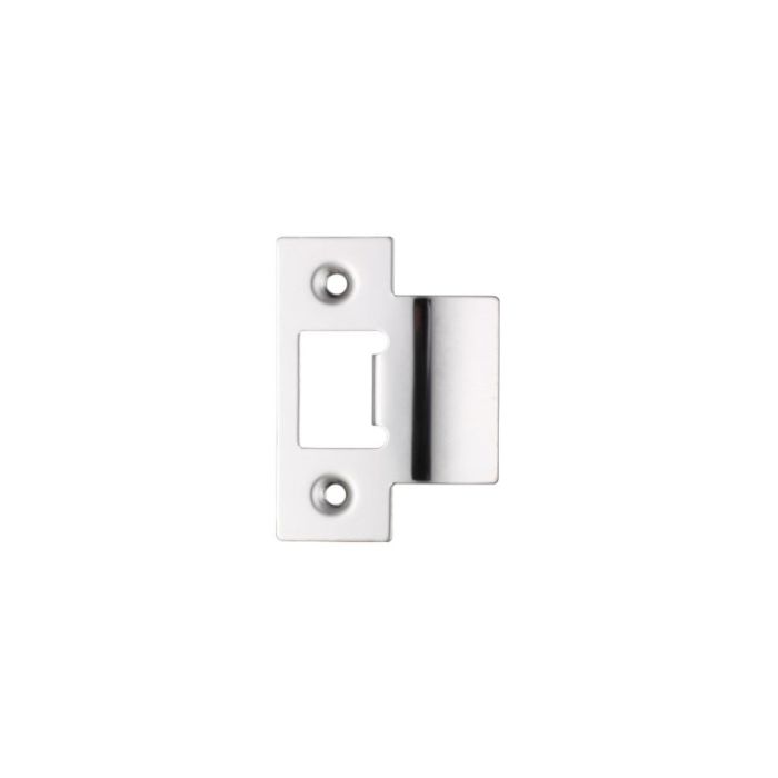 Zoo Hardware Spare Extended Tongue Strike Plate Accessory, Polished Stainless Steel