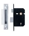 5 Lever Sash Lock – 63mm – Satin Stainless Steel Finish