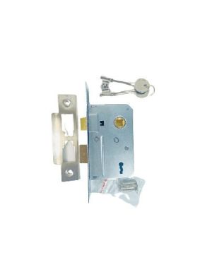 3 Lever Sash Lock – 63mm – Satin Stainless Steel Finish
