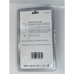 Bathroom Mortice Lock- 75mm- Satin Stainless Steel Finish - Image 4