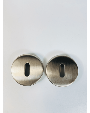 Euro Escutcheon – 52mm – Satin Stainless Steel