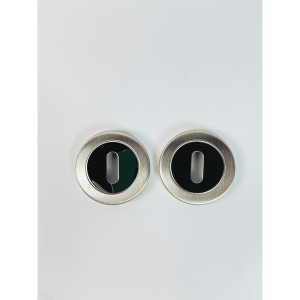 Euro Profile Escutcheon – 52mm – Satin Stainless Steel & Polished Stainless Steel Finish