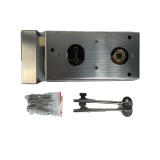 Rim Lock - 150X75mm - Polished Satin Chrome