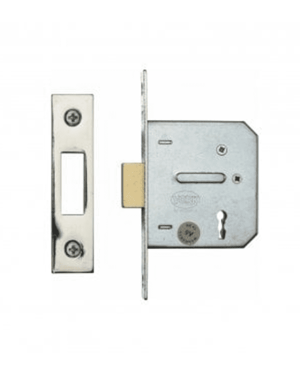 3 Lever Deadlock – 63mm – Satin Stainless Steel Finish